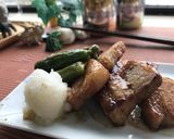 ゆる糖質オフ！こってり焼豚✿おろし添え作り方11写真
