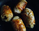 肉巻きおにぎりでお弁当&パーティー作り方5写真