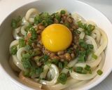 簡単激ウマ 釜玉納豆うどん作り方5写真