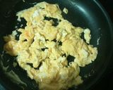 食感を楽しむ！生きくらげと空心菜の卵炒め作り方3写真