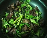 食感を楽しむ！生きくらげと空心菜の卵炒め作り方5写真