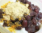 ホイップ入り☆クラッシュ小豆ヨーグルト作り方5写真