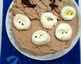 目玉モンスターの夜♪チョコケーキ作り方4写真
