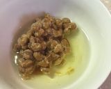 ふわふわ納豆ご飯　いつもの材料で一手間作り方1写真