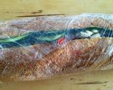 びっくりフランスパン全部　詰め込みサンド作り方5写真