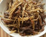 冷凍こんにゃくと牛蒡のきんぴら作り方11写真