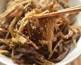 冷凍こんにゃくと牛蒡のきんぴら作り方12写真