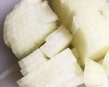 フライパン不要の超高速アメ色たまねぎ作り方1写真