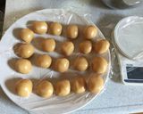 簡単自家製月餅　こしあん味　広式月餅作り方2写真
