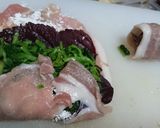 お年寄り絶賛シリーズ❗豚肉大根葉巻き❗作り方4写真