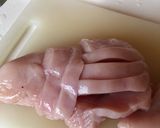 鶏胸肉で、柔らかジューシーなチキン南蛮作り方1写真
