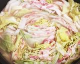 3色肉団子入り♬とんこつ醤油鍋作り方6写真