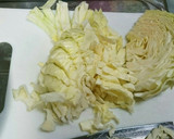 ☆節約☆キャベツのとんぺいやき風おかず作り方1写真