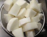 活力なべで作る牛バラと大根のスープ風煮込作り方4写真