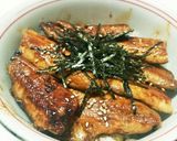 簡単！フライパンで旬のサンマの蒲焼き丼！作り方9写真