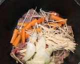 1人前〜OK！簡単時短すき焼きうどん♪作り方3写真