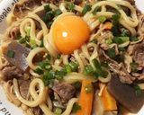 1人前〜OK！簡単時短すき焼きうどん♪作り方7写真