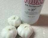 にんにく酒ウォッカ　ロシア秘伝の風邪薬作り方1写真