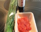 簡単！美味しい♡ネギ明太のポン酢和え作り方1写真