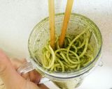 簡単♪和風大葉ジェノベーゼパスタ作り方2写真
