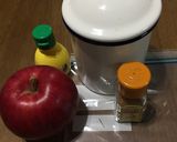 スーヴィードシェフでリンゴのカラメルがけ作り方1写真