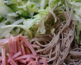 簡単なのに美味しいそばサラダ作り方3写真