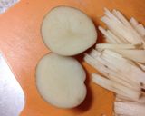 ノンオイルフライドポテトもどき作り方1写真