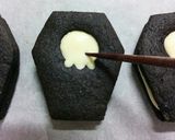 ハロウィン★おばけとドクロの棺桶クッキー作り方9写真