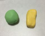 シュークリームでハンバーガー作り方1写真