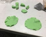 シュークリームでハンバーガー作り方6写真