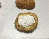 シュークリームでハンバーガー作り方8写真