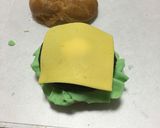 シュークリームでハンバーガー作り方12写真