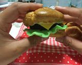 シュークリームでハンバーガー作り方15写真