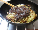 最速のきくらげのあんかけ焼きそば作り方21写真