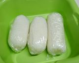 マイブーム！シャウエッセンの焼きおにぎり作り方4写真