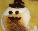 スライスチョコで☆ハロウィントースト☆作り方5写真