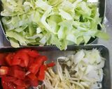 野菜たっぷり和風麻婆豆腐丼作り方2写真