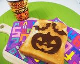 お手軽！ハロウィンデコトースト♪作り方4写真