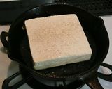 豆腐の豚タカナチーズ焼き☆作り方3写真