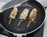 お酒のあてにも！肉巻きみたらし♪作り方7写真