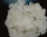 ドレッシングで甘くない鶏そぼろの三色丼作り方3写真
