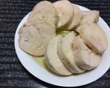 鶏ハム〜トマトと豆苗添え〜作り方4写真