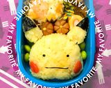 簡単ポケモンキャラ弁♡メタモンピカチュウ作り方4写真