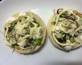 三種のチーズと枝豆・海苔塩昆布和トースト作り方7写真