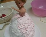 リカちゃんドールケーキ♡簡単♡デコケーキ作り方10写真