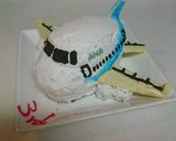 飛行機ケーキ♡簡単♡デコケーキ作り方16写真