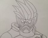 キャラチョコ 仮面ライダー エグゼイド作り方1写真