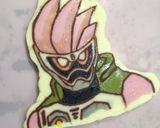 キャラチョコ 仮面ライダー エグゼイド作り方4写真