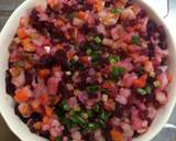 ヴィニグレート 茹で野菜サラダロシア料理作り方9写真