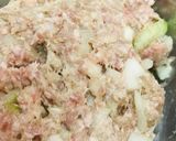 豚挽肉の手ごねハンバーグ❷チーズ版作り方1写真